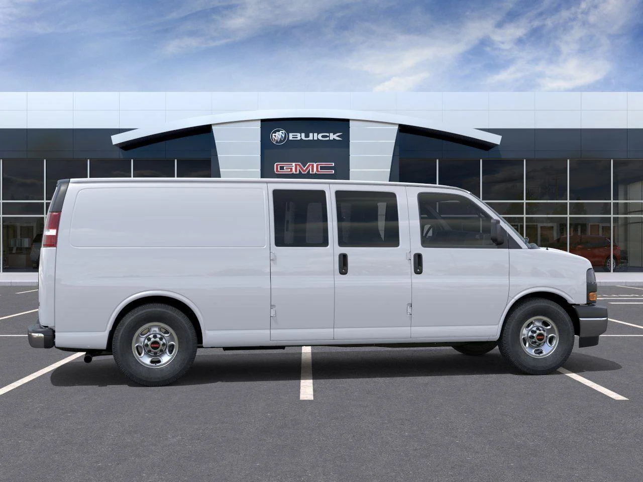 New 2026 Summit White GMC Work Van image 5
