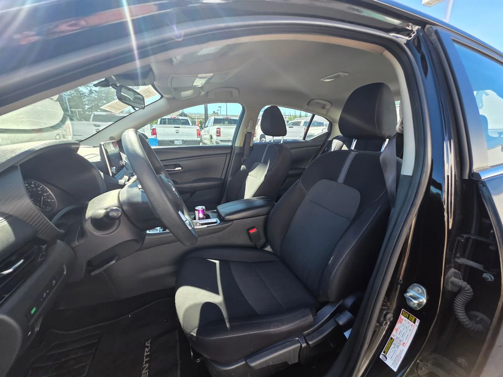 Used 2024 Super Black Nissan SV image 11