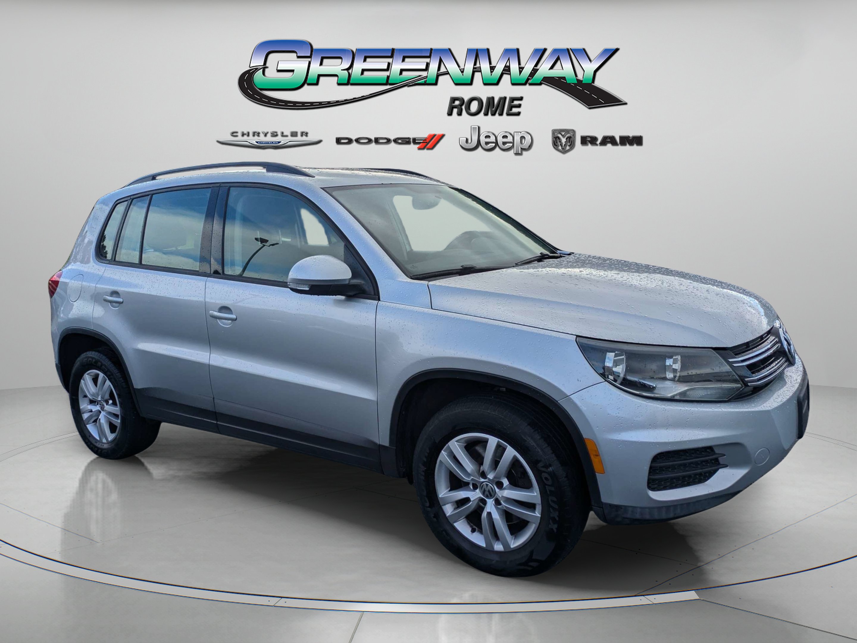 Used 2015 Volkswagen Tiguan S with VIN WVGAV7AX9FW514764 for sale in Rome, GA