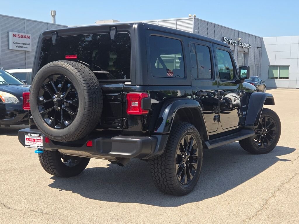 Used 2023 Black Jeep Sahara 4xe image 13