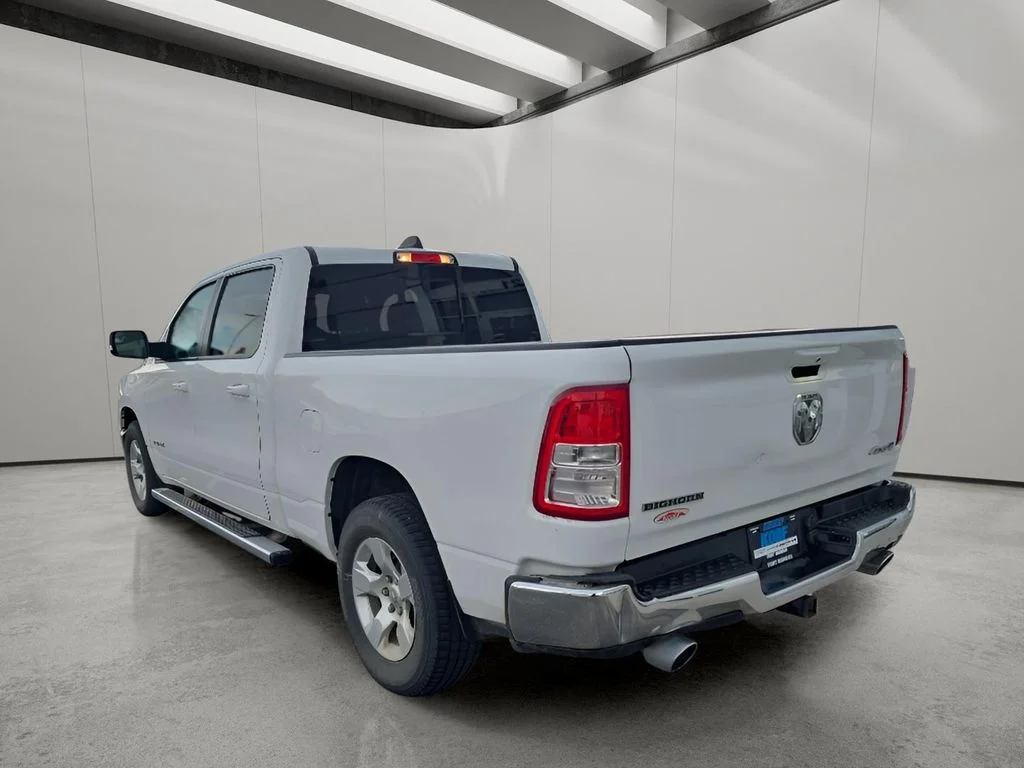 Used 2022 Bright White Clearcoat Ram Big Horn image 3