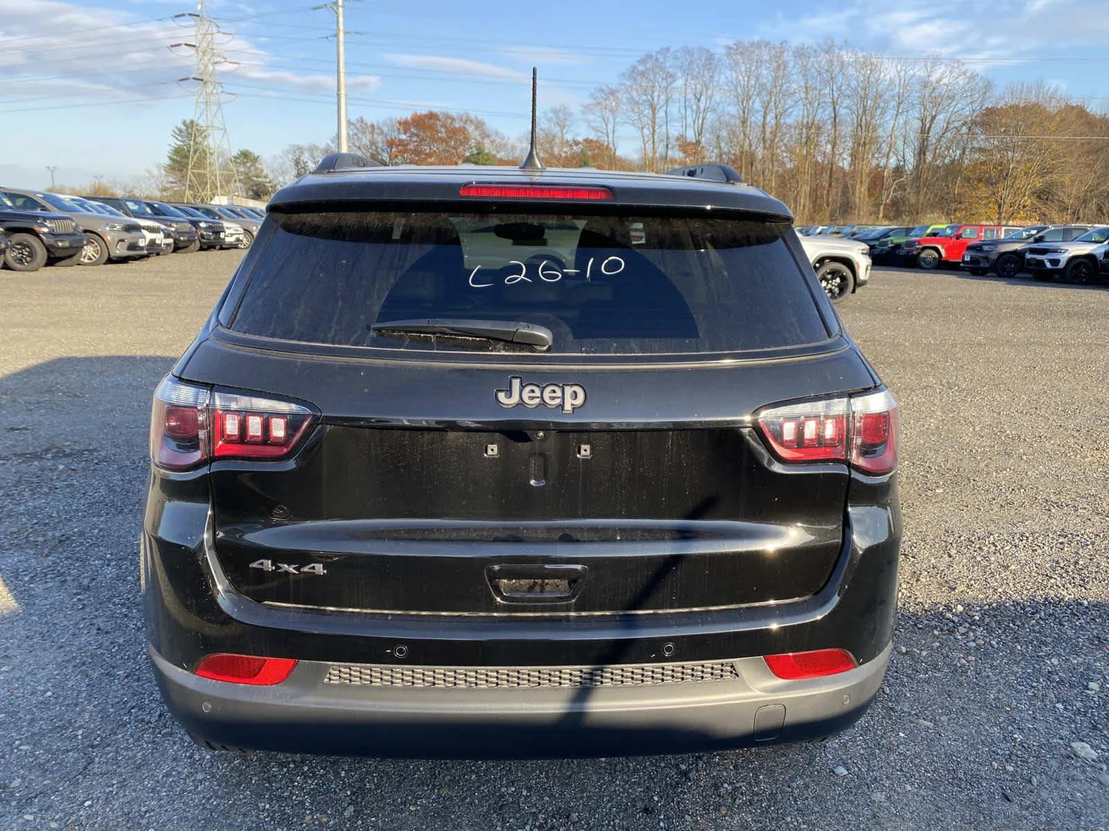 New 2026 Diamond Black Crystal Pearlcoat Jeep Limited Altitude image 3