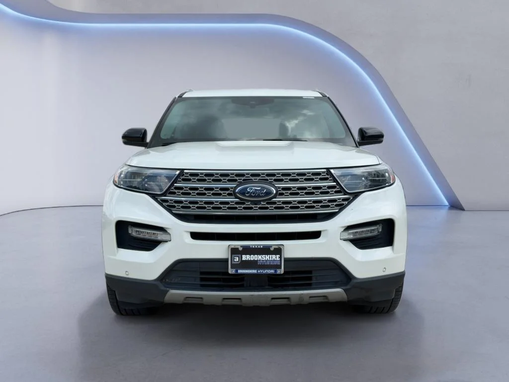 Used 2022 Star White Metallic Tri-Coat Ford Limited image 9
