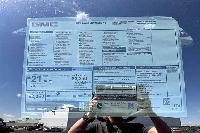 New 2026 Volcanic Red Tintcoat GMC Elevation image 14