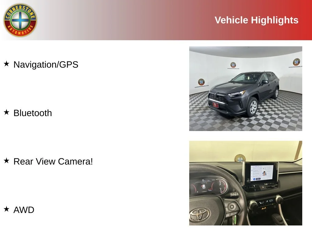 Used 2025 Toyota RAV4 LE with VIN 2T3F1RFV1SC513031 for sale in Elk River, Minnesota