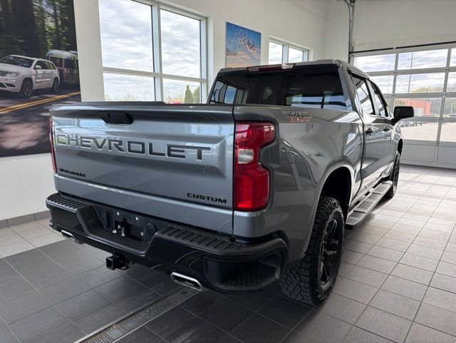 Used 2021 Satin Steel Metallic Chevrolet Custom Trail Boss image 5