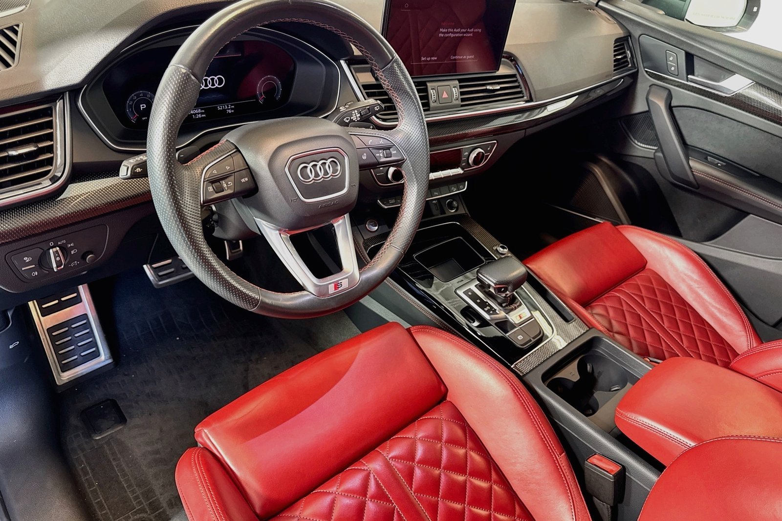 Used 2023 Red Audi Premium Plus image 9