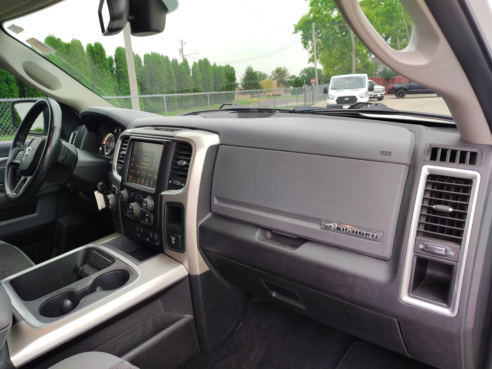 Used 2017 Bright White Clearcoat Ram Big Horn image 14