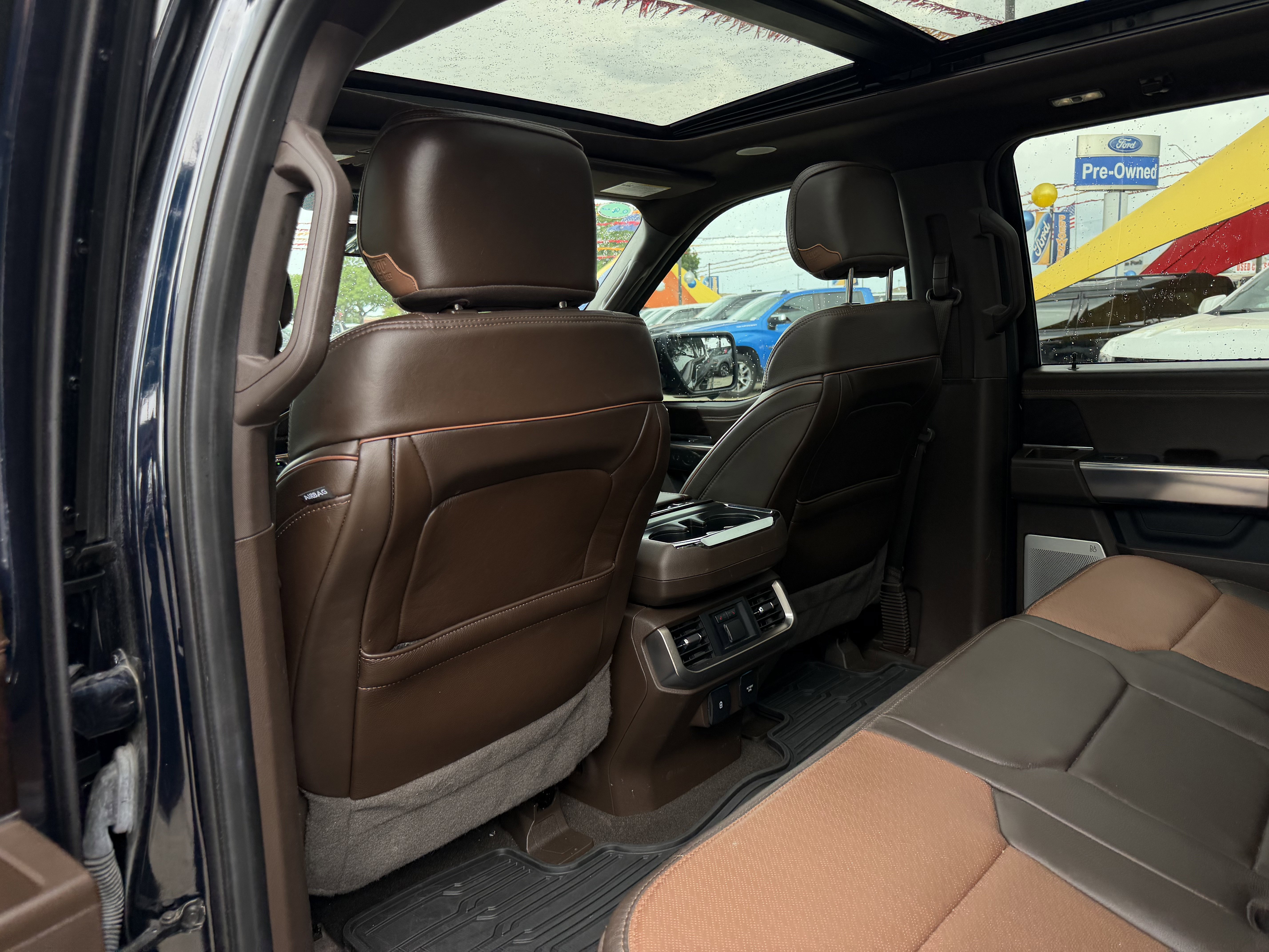 Used 2023 Antimatter Blue Metallic Ford King Ranch PowerBoost image 13