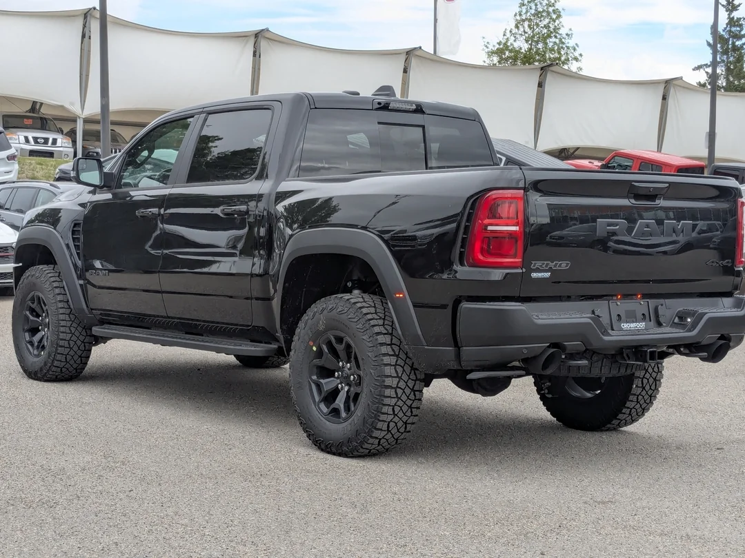 New 2026 Black RAM RHO - - 3.0L Hurricane HO Twin-Turbo - Level 1 Equip Grp - 19-Spkr HK Audio - Vented Seats & More! image 6