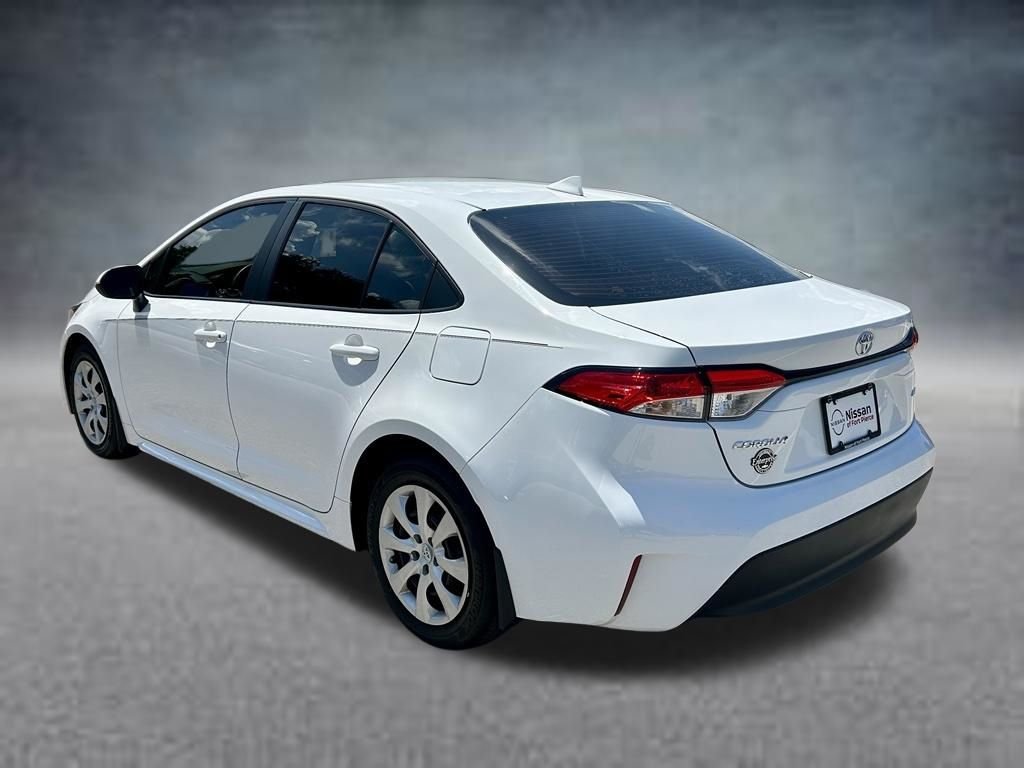 Used 2025 White Toyota LE image 8
