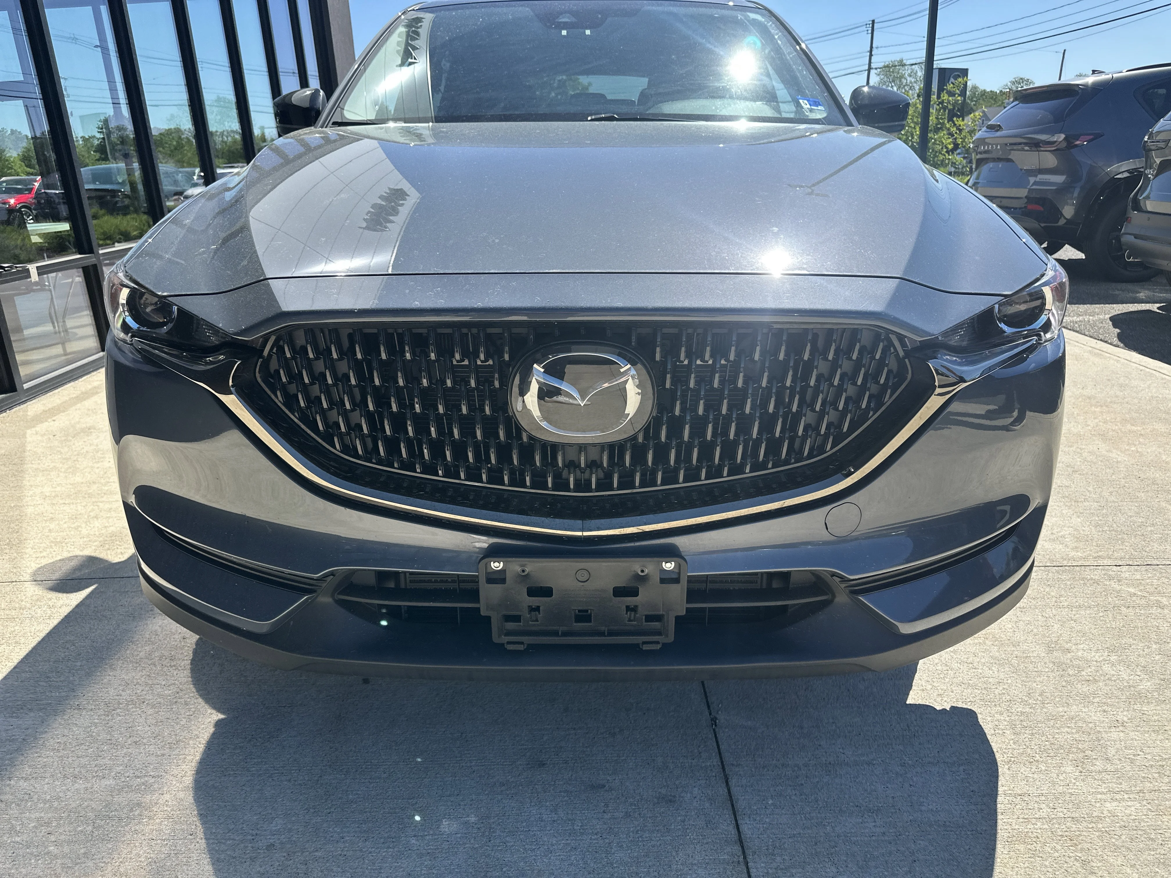 Used 2021 Polymetal Gray Mazda Carbon Edition Turbo image 10