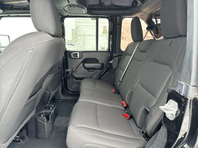 Used 2022 Black Jeep Unlimited Sport image 22