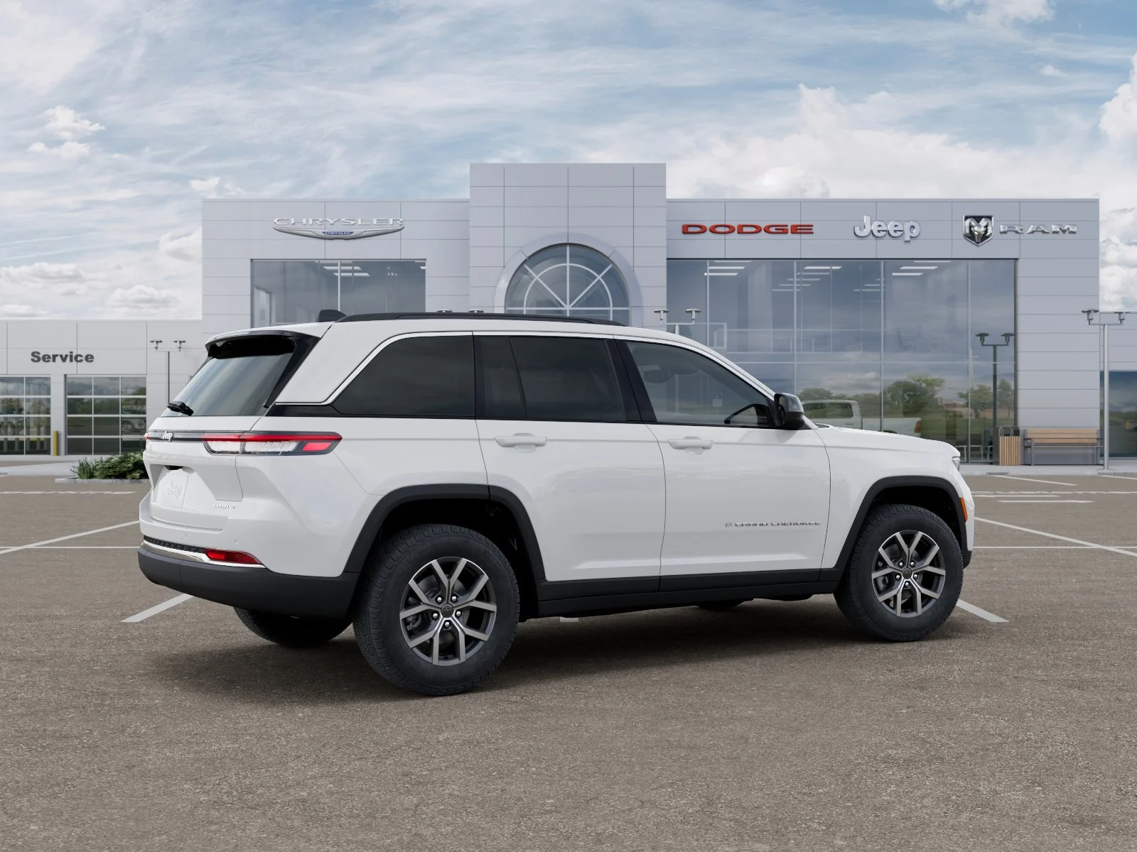 New 2027 Bright White Clearcoat Jeep Laredo X image 4
