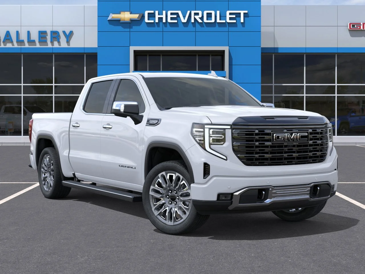 New 2026 Glacier White Tricoat GMC Denali Ultimate image 8