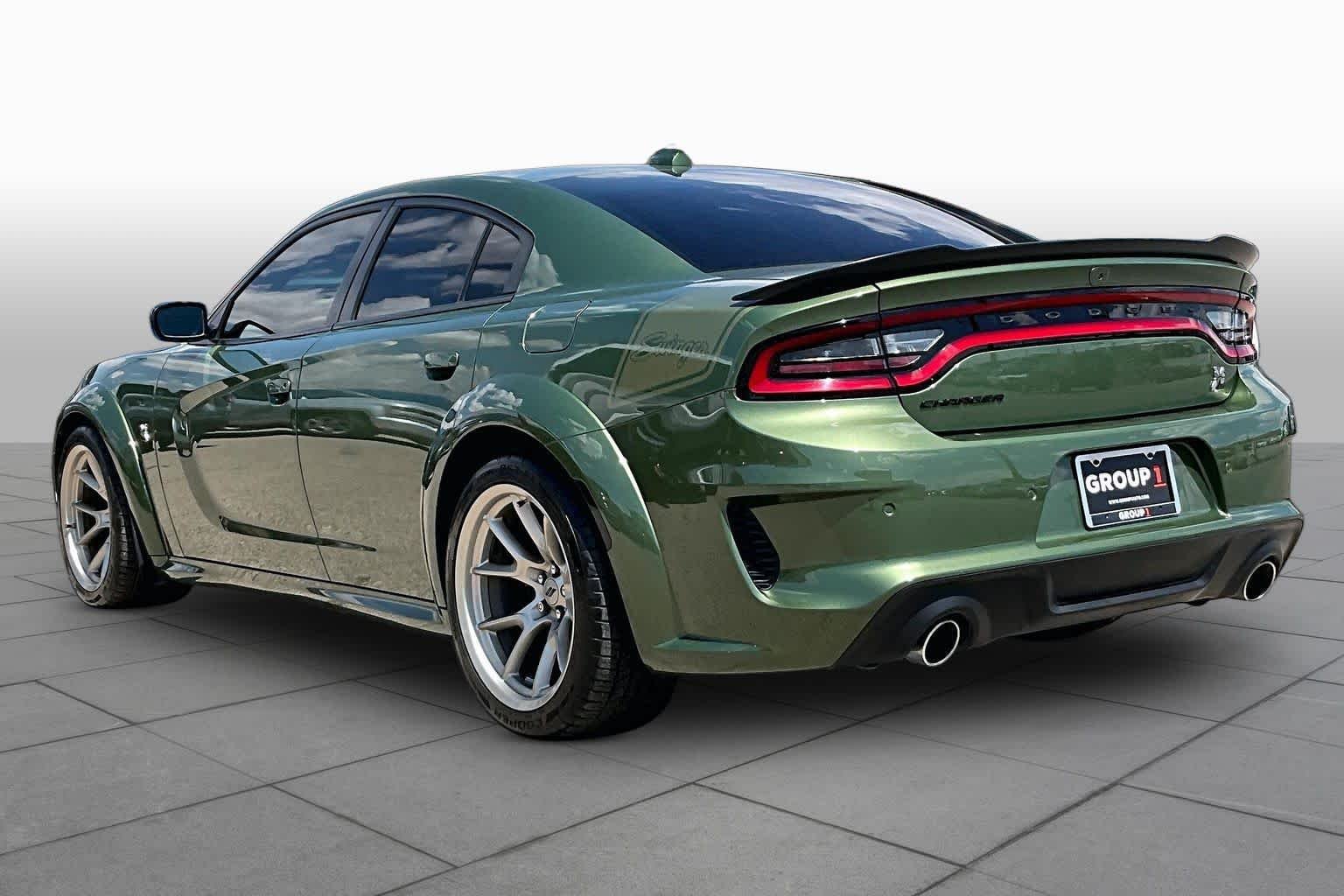 Used 2023 F8 Green Dodge Scat Pack Widebody image 12