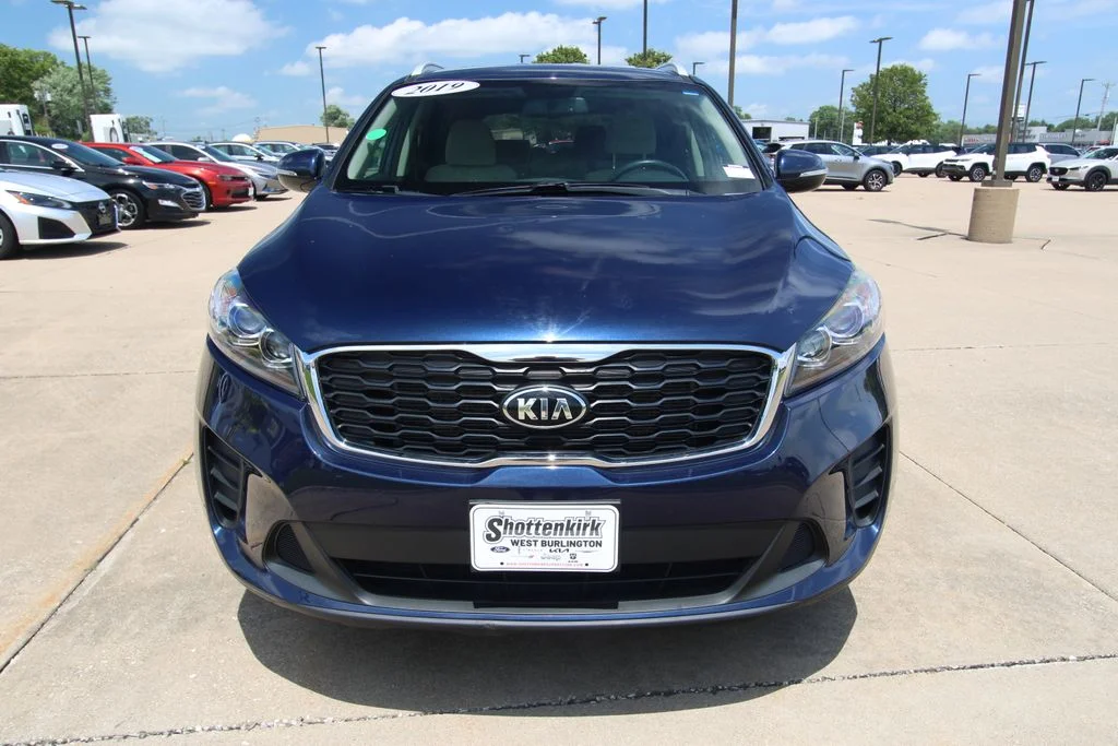 Used 2019 Blue Kia LX image 2