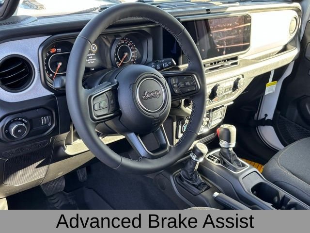 New 2026 Bright White Clear-Coat Exterior Paint Jeep Sport S image 11