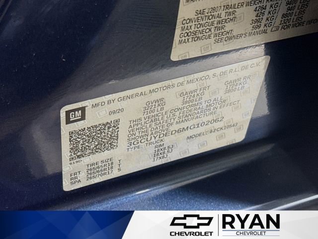 Used 2021 Northsky Blue Metallic Chevrolet LT image 29