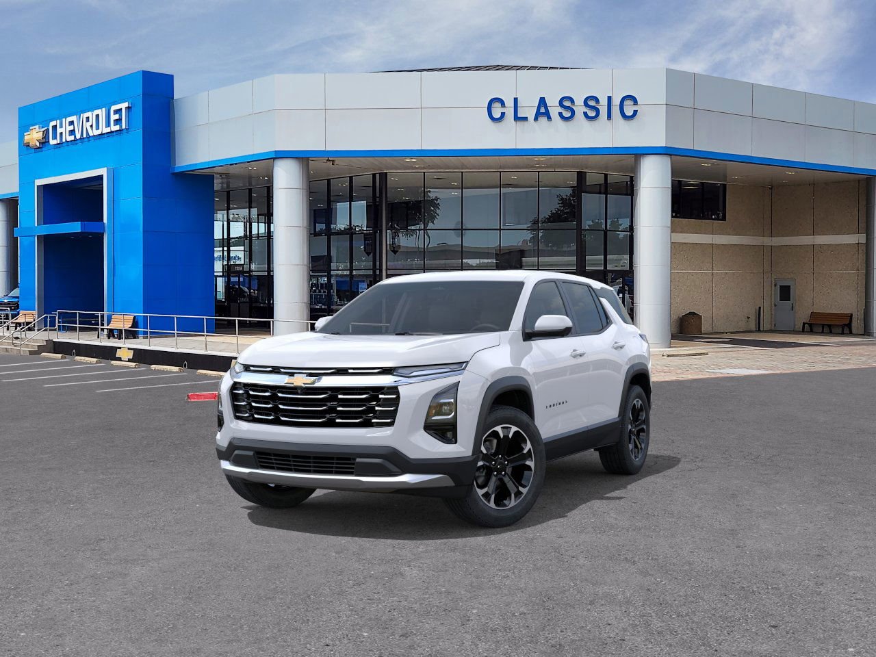 2026 Chevrolet Equinox LT White at Classic Elite Chevrolet Sugar Land