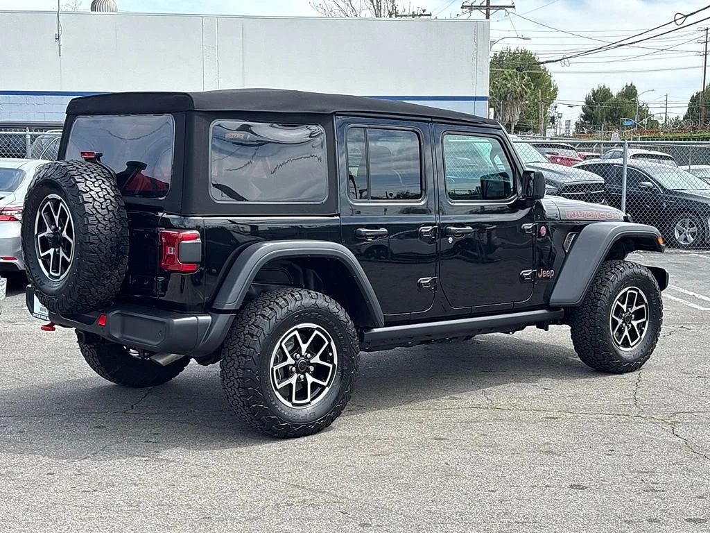 Used 2024 Black Jeep Rubicon image 3