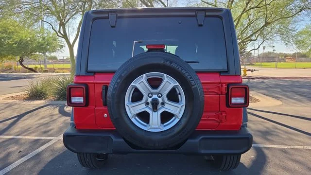 Used 2020 Red Jeep Unlimited Sport S image 27