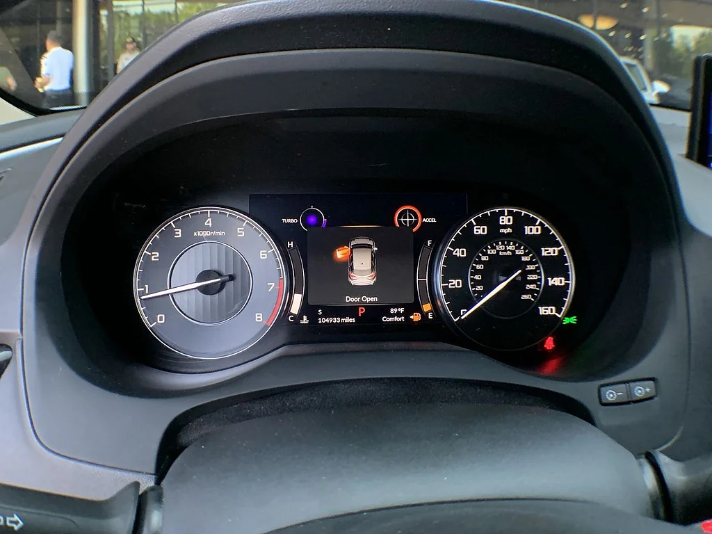 Used 2021 PLAT WHT/EBONY Acura w/Technology Package image 15