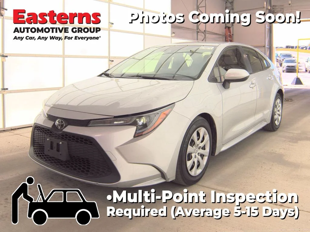 Used 2022 Silver Toyota LE image 1