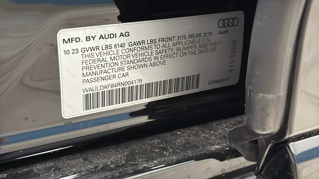 Used 2024 Black Metallic Audi L 55 image 27