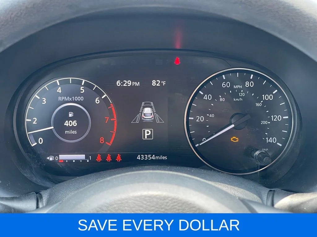 Used 2021 Black Nissan SV image 7