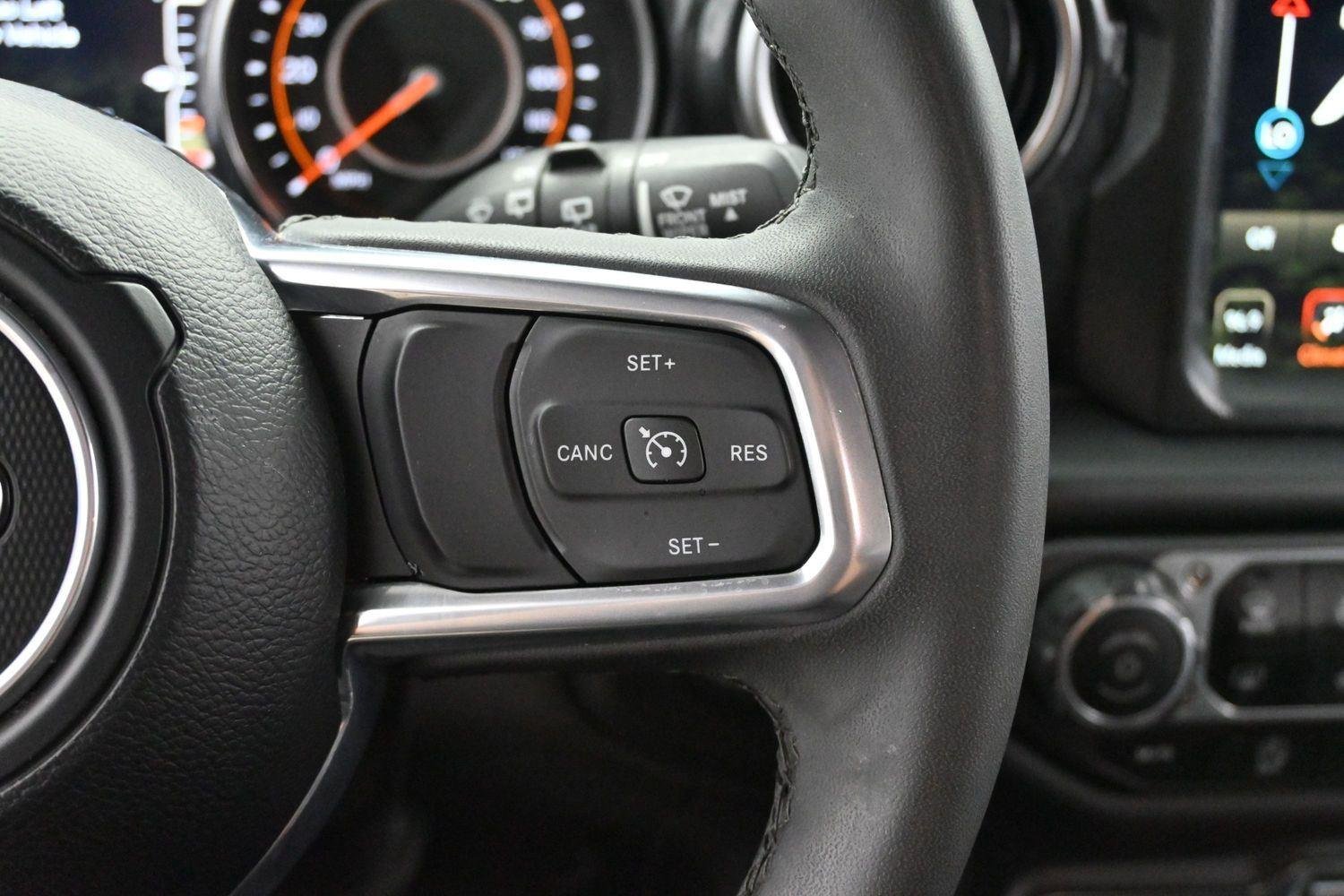 Used 2023 White Jeep Sahara Altitude image 16