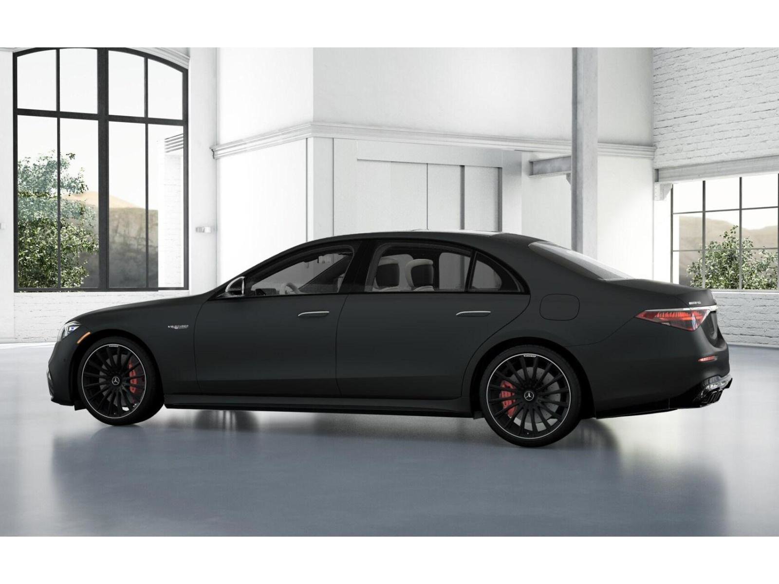 New 2026 MANUFAKTUR Graphite Grey Magno Mercedes-Benz S 63 E AMG® image 32