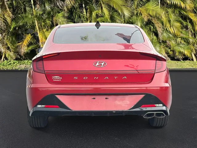 Used 2021 Red Hyundai SEL image 6