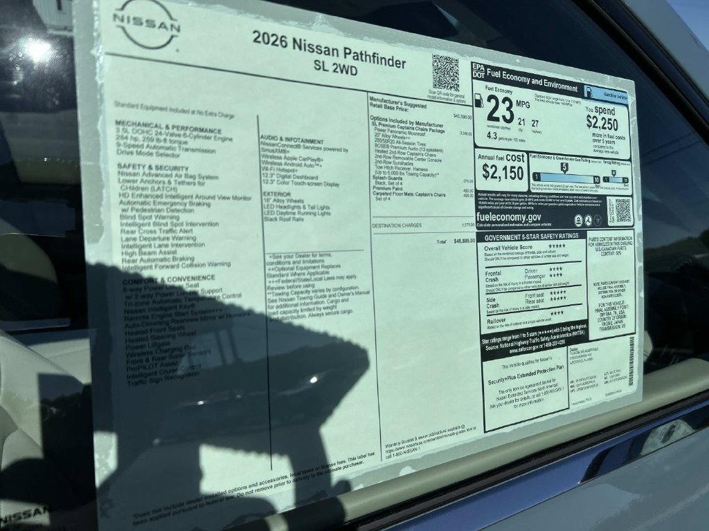 New 2026 Baltic Teal Pearl Nissan SL image 19