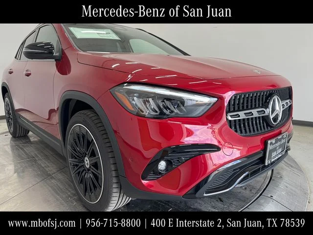 New 2026 MANUFAKTUR Patagonia Red Metallic Mercedes-Benz GLA 250 image 1