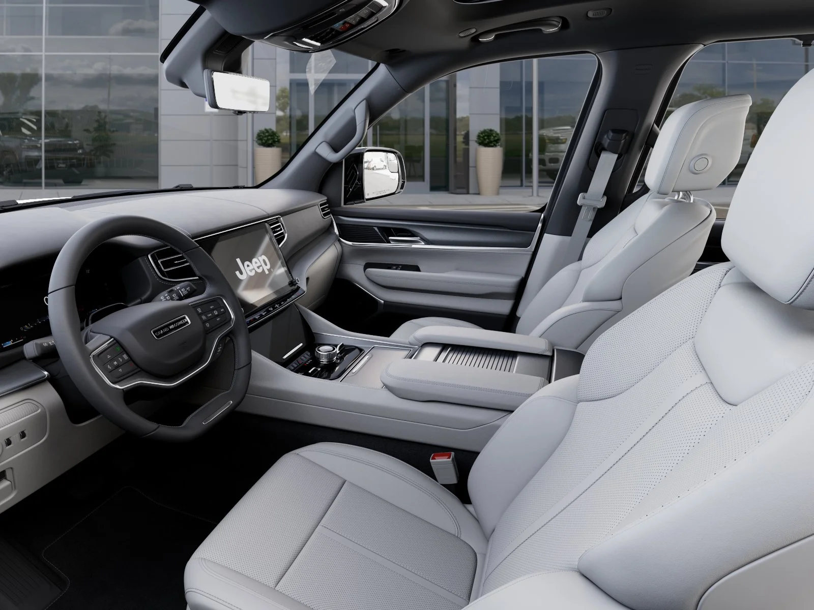 New 2026 Baltic-Gray Metallic Clear-Coat Exterior Paint Jeep Limited Reserve image 57