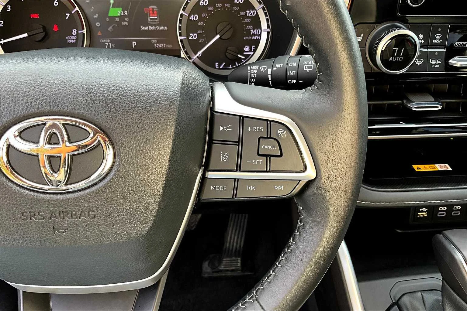 Used 2023 Celestial Silver Metallic Toyota XLE image 24