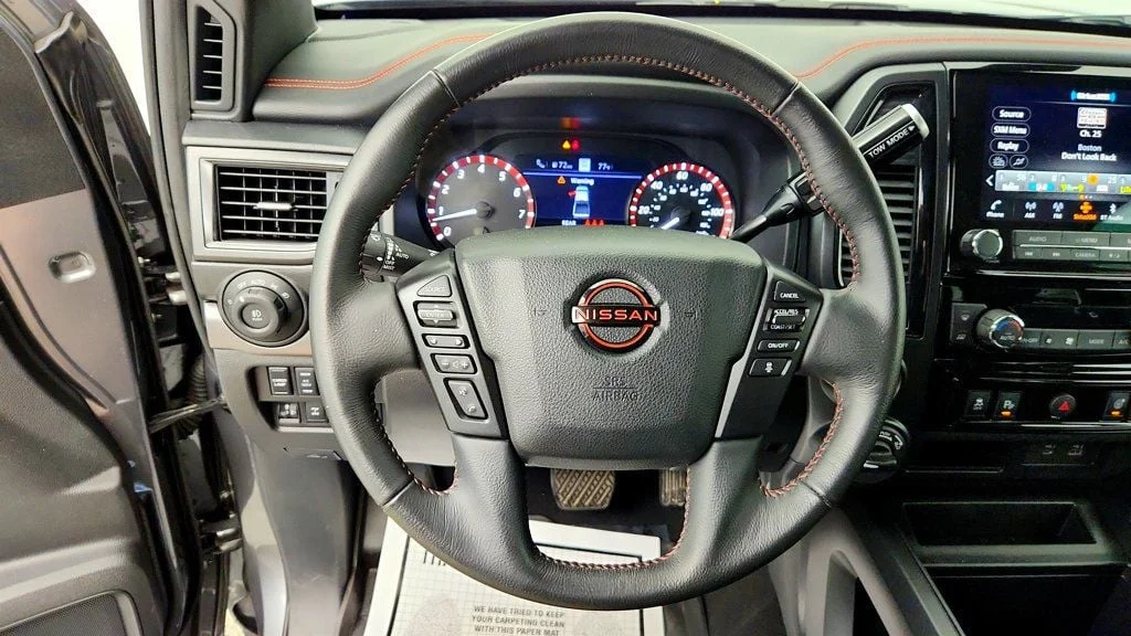 Used 2024 Gun Metallic Nissan 4x4 Crew Cab PRO-4X w/ Rugged Step Boards image 30