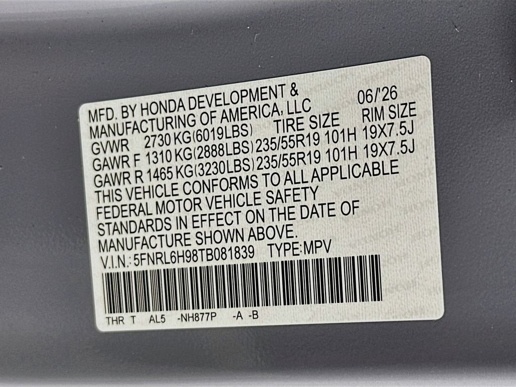 New 2026 Sonic Gray Pearl Honda Elite image 35