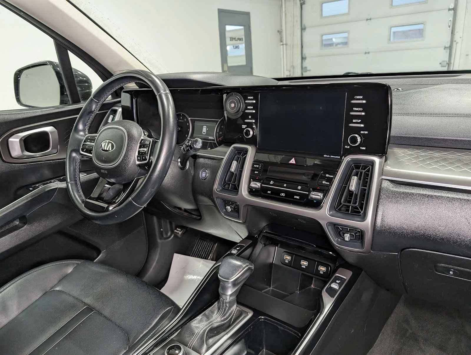 Used 2021 Ebony Black Kia S image 44