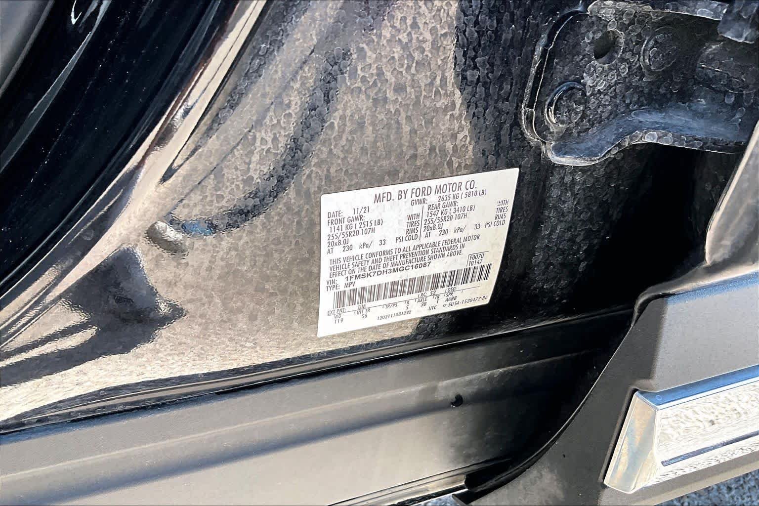 Used 2021 Agate Black Ford XLT image 35