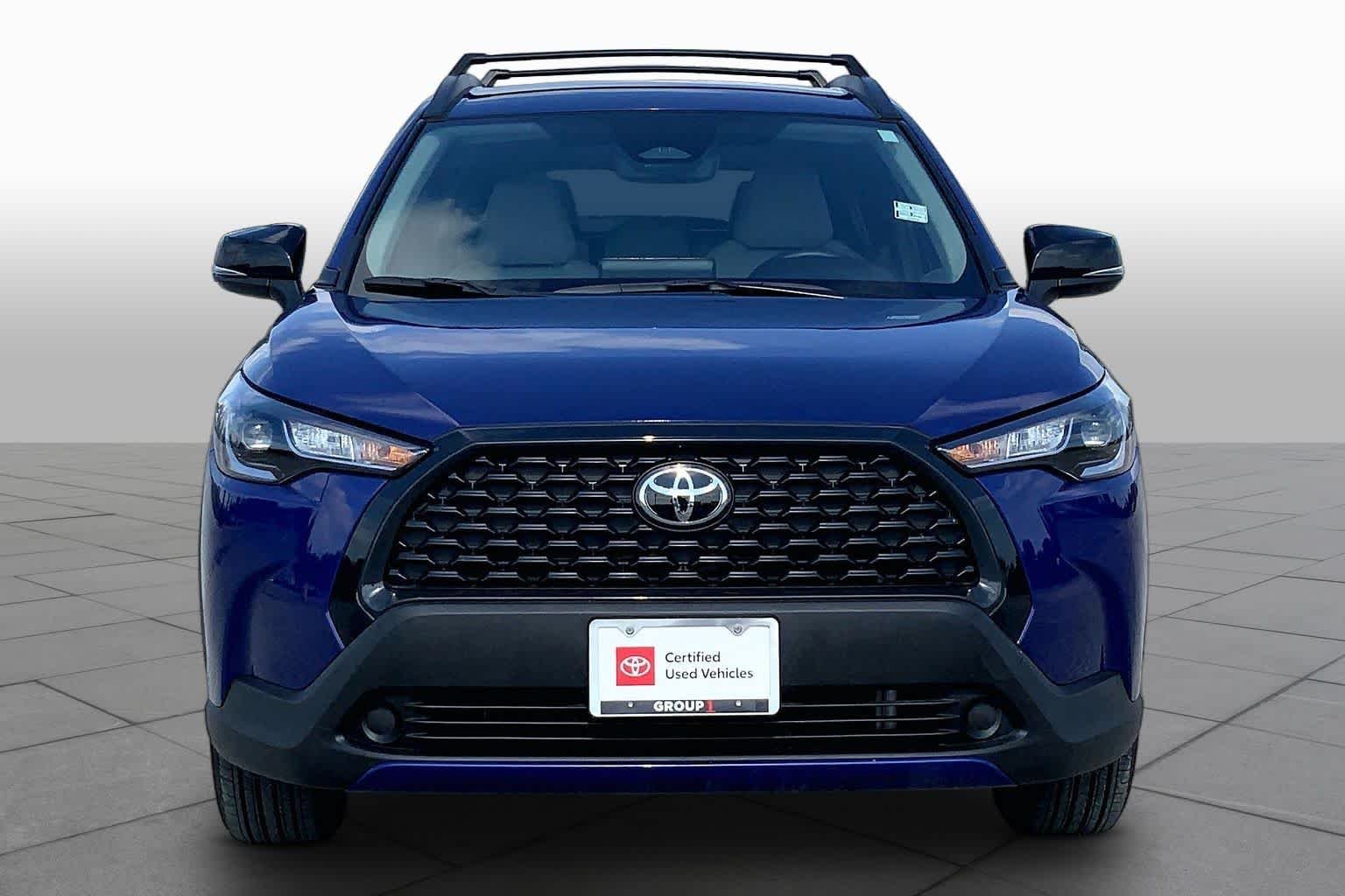 Certified Used 2025 Blue Crush Metallic Toyota LE image 4