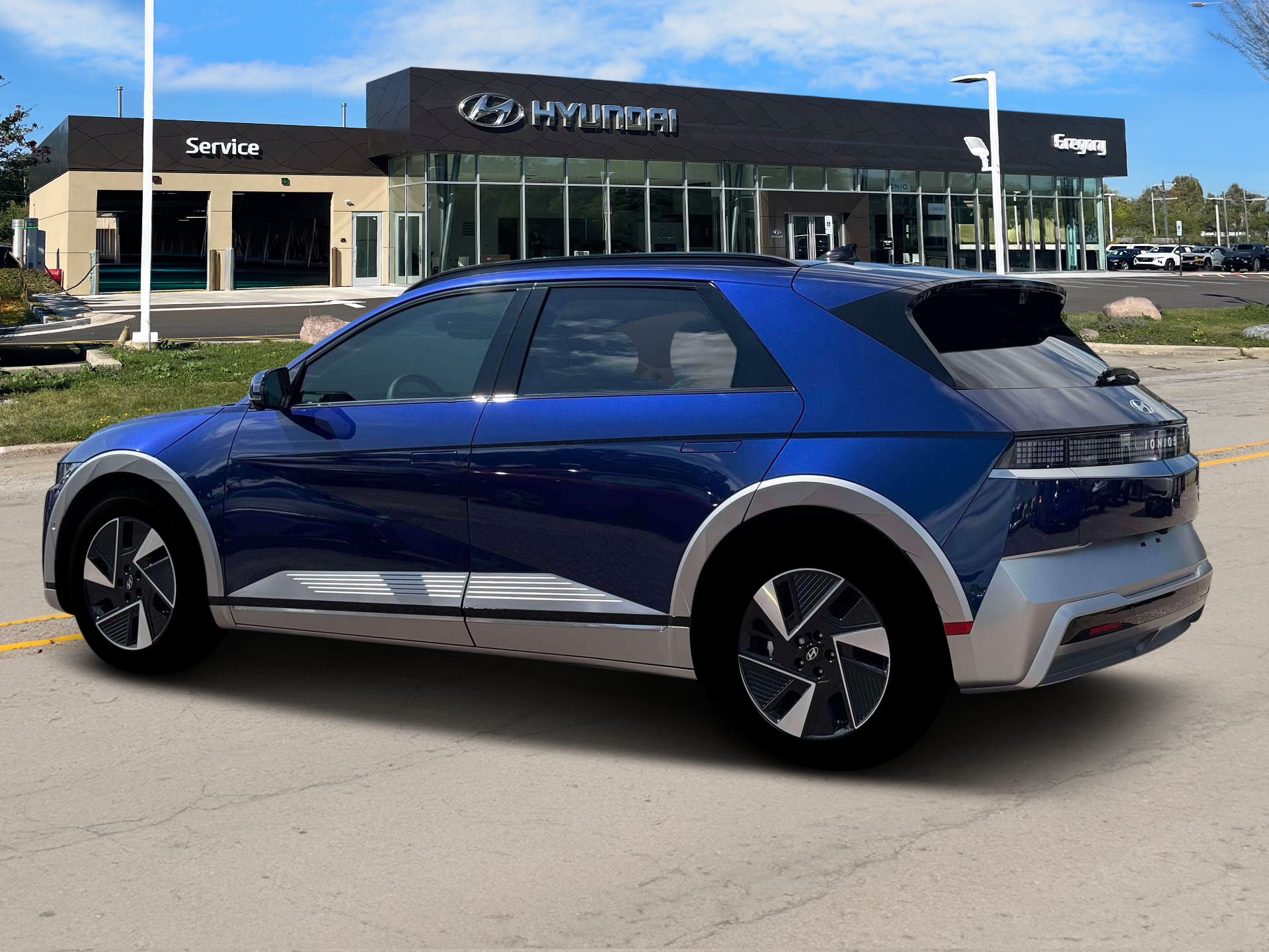 New 2026 Blue Hyundai Limited image 4