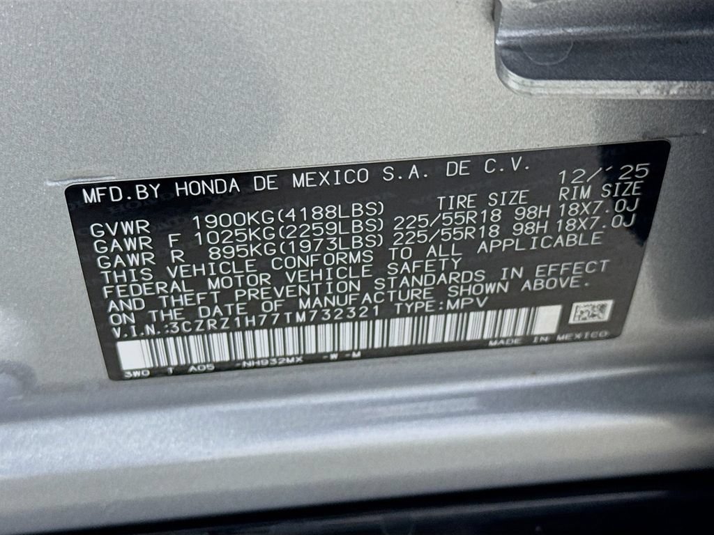 2026 Honda HR-V EX-L - Photo 81
