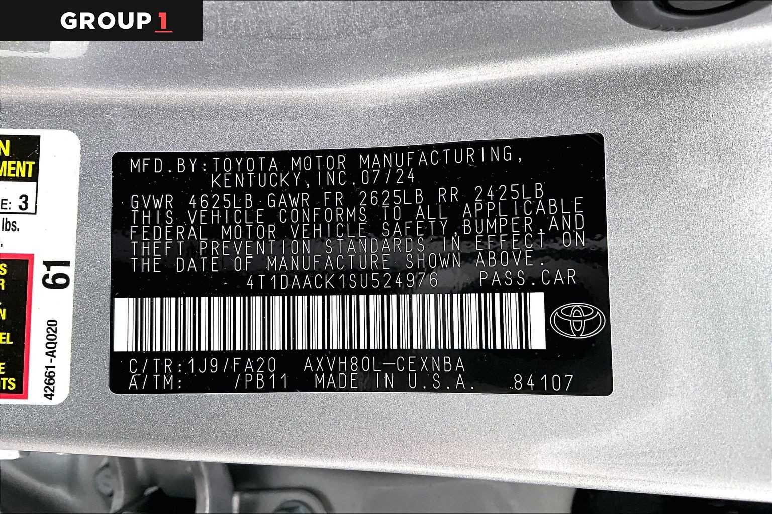 Certified Used 2025 Celestial Silver Metallic Toyota LE image 37