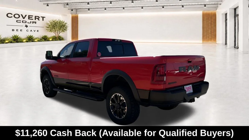 New 2026 Flame Red Clearcoat RAM Rebel image 7