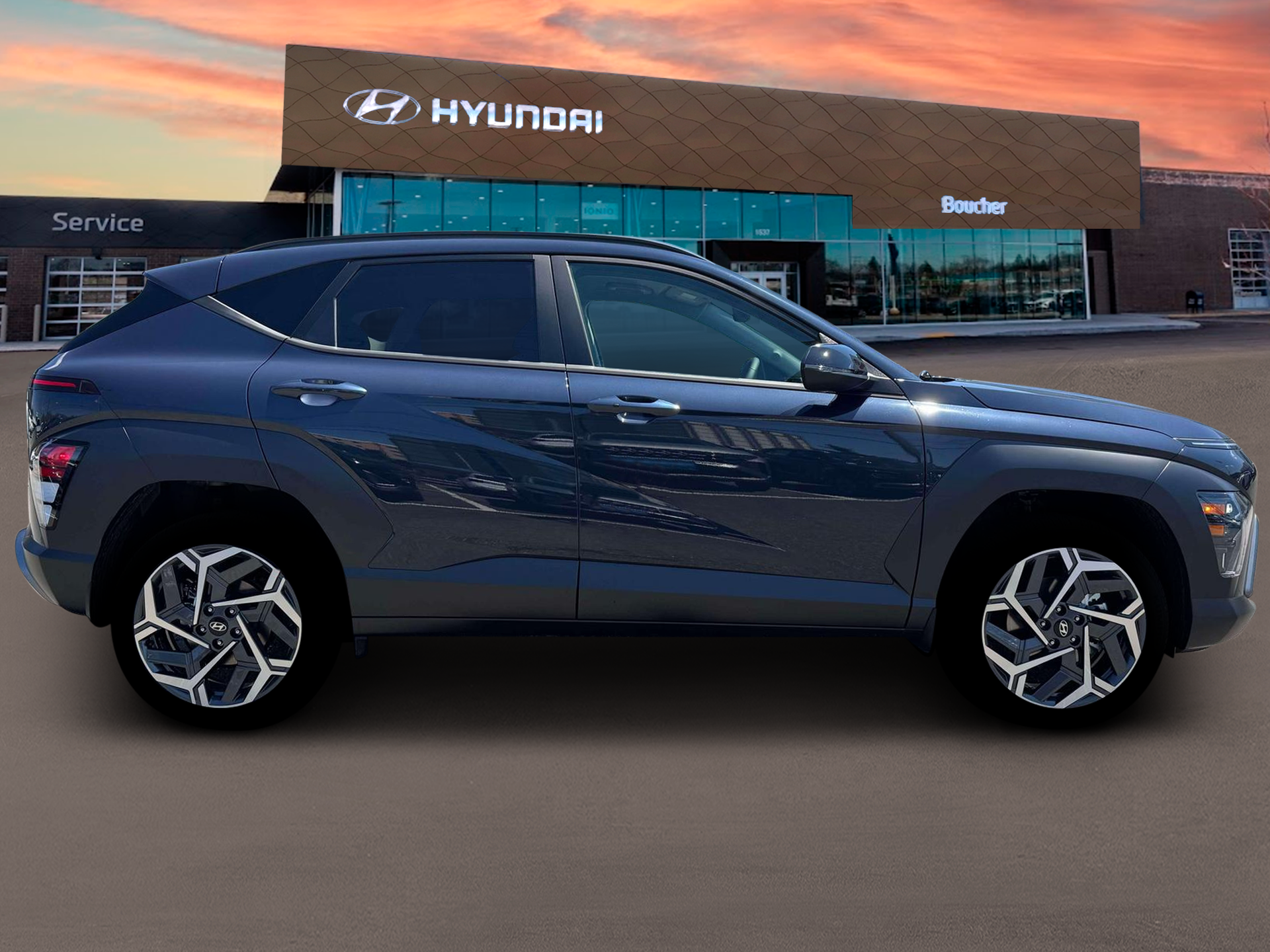 New 2026 Denim Blue Pearl Hyundai SEL Premium AWD image 9