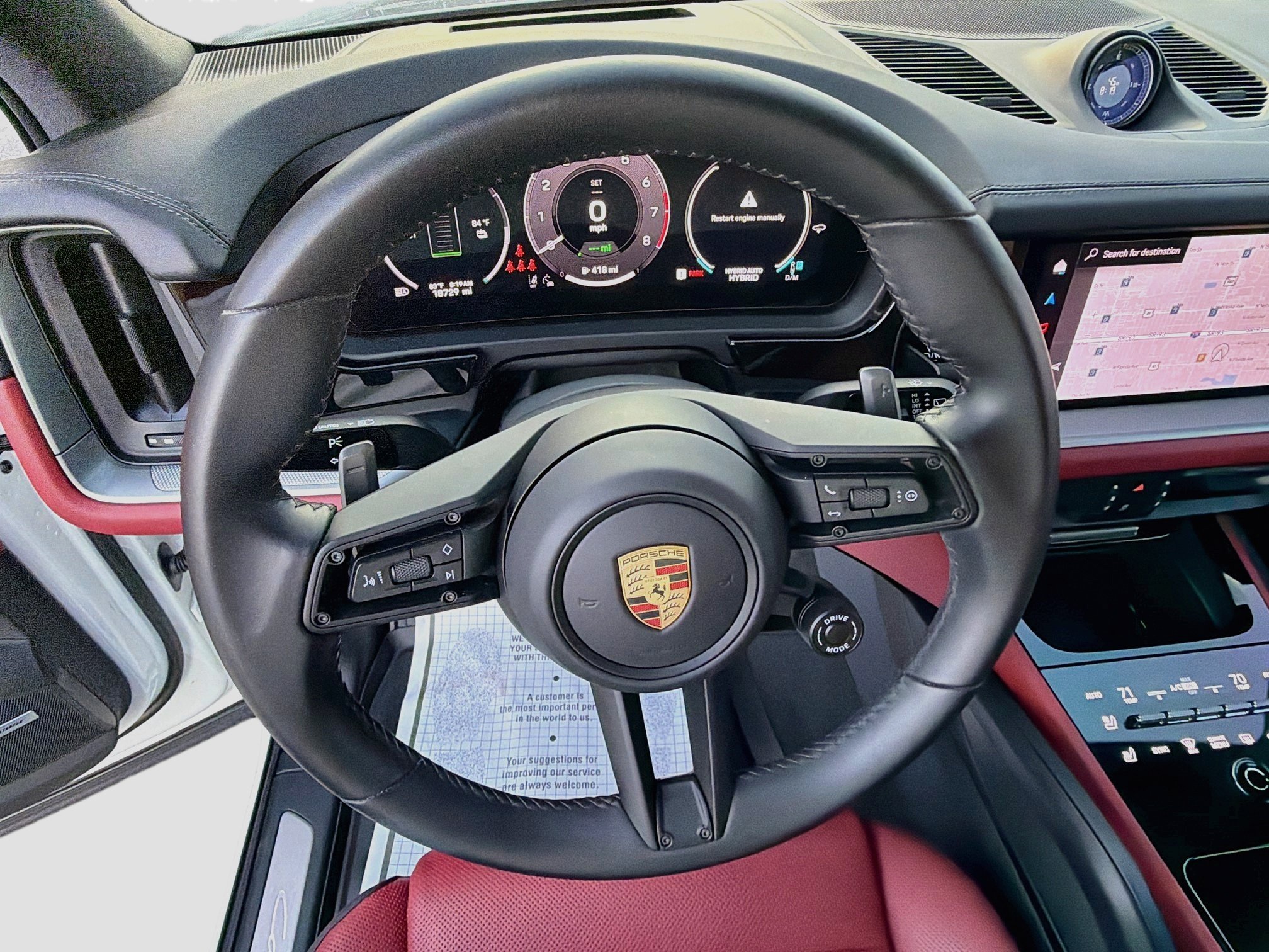 Used 2025 Carrara White Metallic Porsche S E-Hybrid image 39