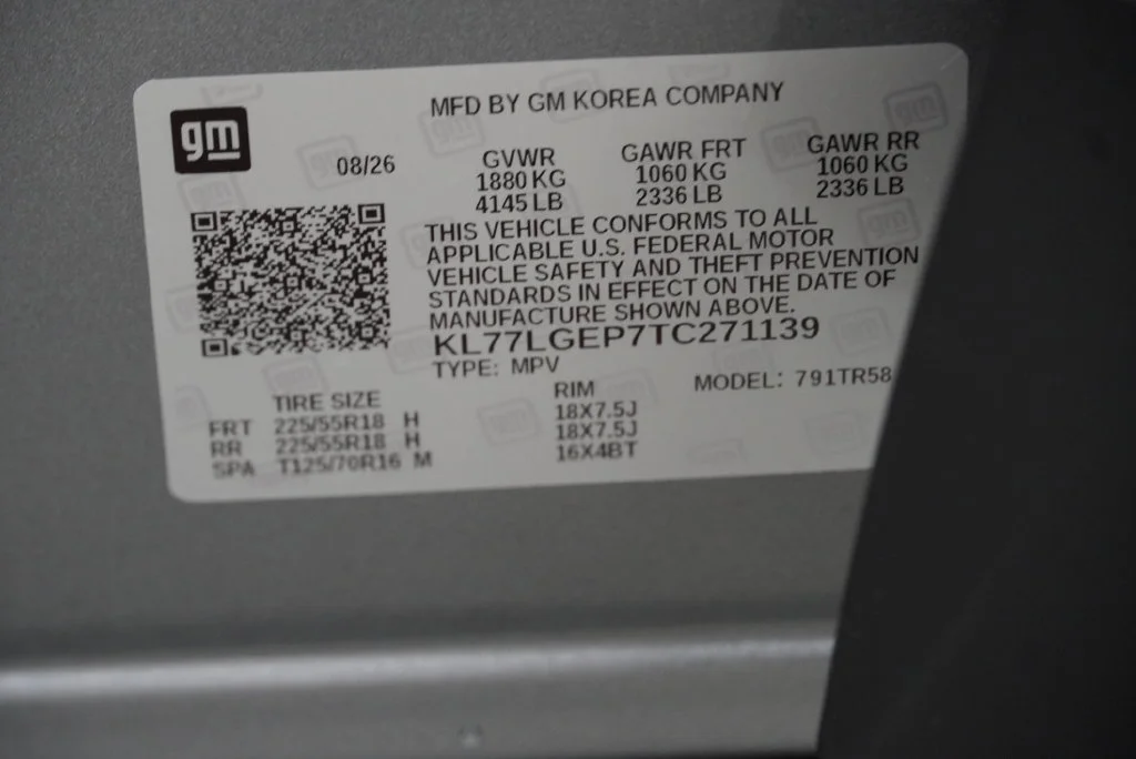 New 2026 Sterling Gray Metallic Chevrolet 1RS image 41