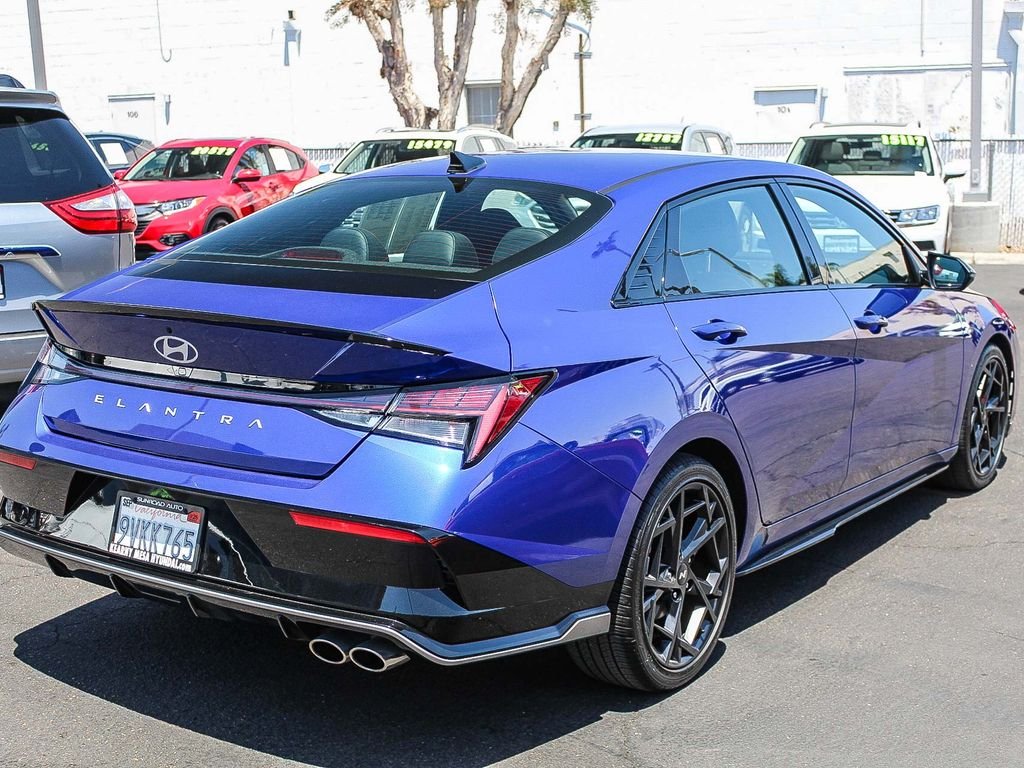Used 2025 Blue Hyundai N Line image 9